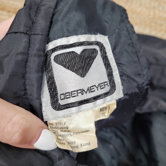 Obermeyer Men's Black Ski Overalls XL - Picture 5 of 8